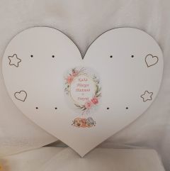 Πλάτη για λαμπάδες καρδιά για παππού και γιαγιά 2