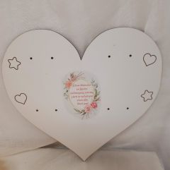 Πλάτη για λαμπάδες καρδιά για νονούς 3