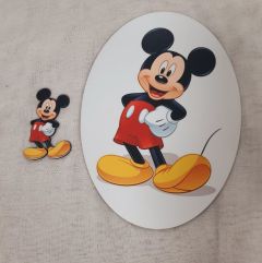 Σετ πλάτη για λαμπάδα mickey & στοιχείο 