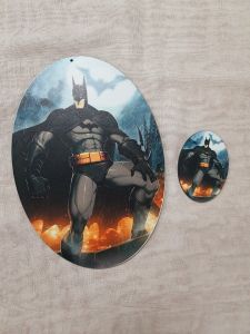 Σετ πλάτη για λαμπάδα Batman & στοιχείο