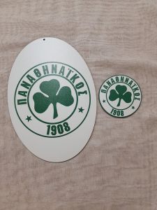 Σετ πλάτη για λαμπάδα Παναθηναικός & στοιχείο 