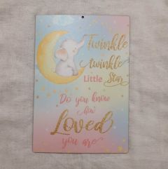 Πλάτη λαμπάδας "Twinkle twinkle..."