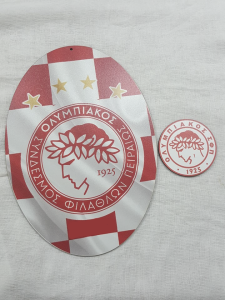 Σετ πλάτη για λαμπάδα Ολυμπιακός & στοιχείο