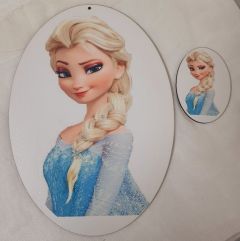 Σετ πλάτη για λαμπάδα Frozen & στοιχείο 2