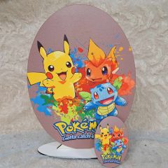 Σετ πλάτη για λαμπάδα Pokemon & στοιχείο 2