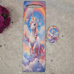 Σετ μονόκερος πλάτη & στοιχείο