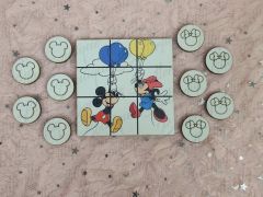 Τρίλιζα Mickey & Minnie
