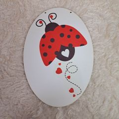 Σετ πλάτη για λαμπάδα πασχαλίτσα & στοιχείο 