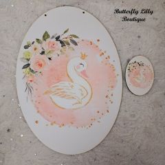 Σετ πλάτη για λαμπάδα κύκνος & στοιχείο 2