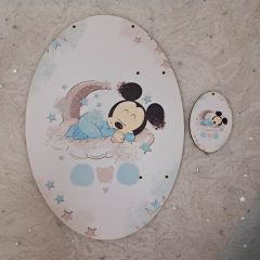 Σετ πλάτη για λαμπάδα baby mickey & στοιχείο 2