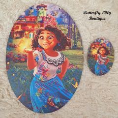 Σετ πλάτη για λαμπάδα encanto & στοιχείο