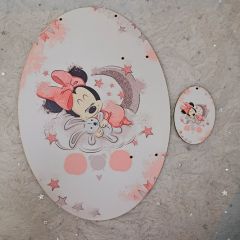 Σετ πλάτη για λαμπάδα baby minnie & στοιχείο 2