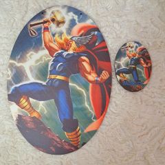 Σετ πλάτη για λαμπάδα thor & στοιχείο 