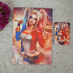 Σετ πλάτη για λαμπάδα Harley Queen & στοιχείο