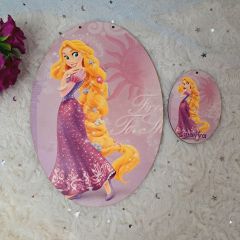 Σετ πλάτη για λαμπάδα Rapunzel & στοιχείο