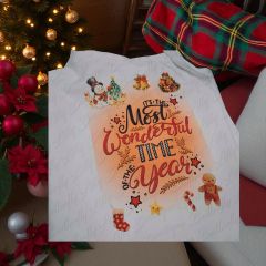 Χριστουγεννιάτικη ποδιά It's the most wonderful time of the year