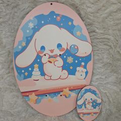 Σετ πλάτη για λαμπάδα cinnamoroll & στοιχείο 