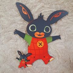 Σετ πλάτη για λαμπάδα Bing & στοιχείο 