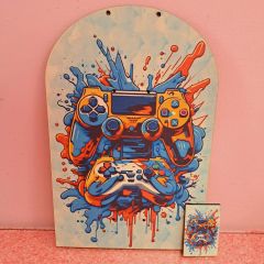 Σετ πλάτη για λαμπάδα Play Station & στοιχείο 