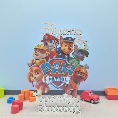 Ταμπέλα δωματίου Paw Patrol