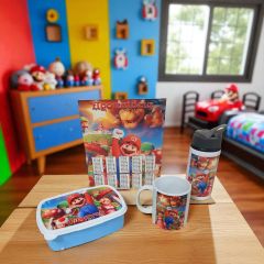 Σχολικό σετ super mario με όνομα 2