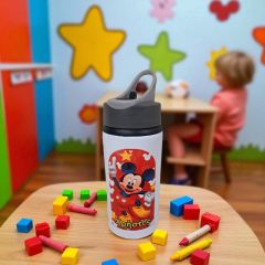 Ανοξείδωτο Παγούρι μίκυ με Όνομα 