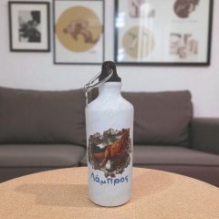 Μεταλλικό Παγούρι με δεινόσαυρο με Όνομα 