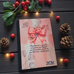 Προσωποποιημένη Ατζέντα για δασκάλα με φιόγκο και αφιέρωση