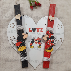 Σετ Λαμπάδας Mickey & Minnie-2