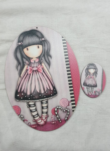 Σετ πλάτη για λαμπάδα santoro & στοιχείο 