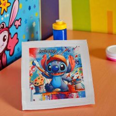 Πετσετούλα με εκτύπωση stitch και όνομα 5