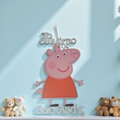 Ταμπέλα δωματίου Peppa