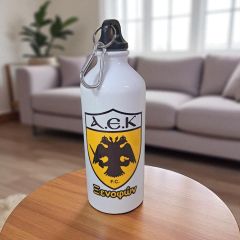 Μεταλλικό Παγούρι ΑΕΚ με Όνομα